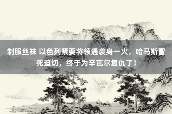 制服丝袜 以色列紧要将领遇袭身一火，哈马斯冒死迫切，终于为辛瓦尔复仇了！