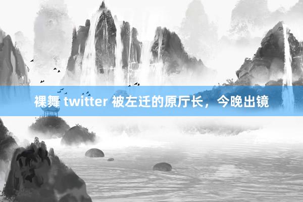 裸舞 twitter 被左迁的原厅长，今晚出镜